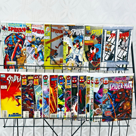 Spider-Man 48-49 51 53-54 57 59 61-66 68-72 75 Lot Peter Parker - Picture 1 of 7